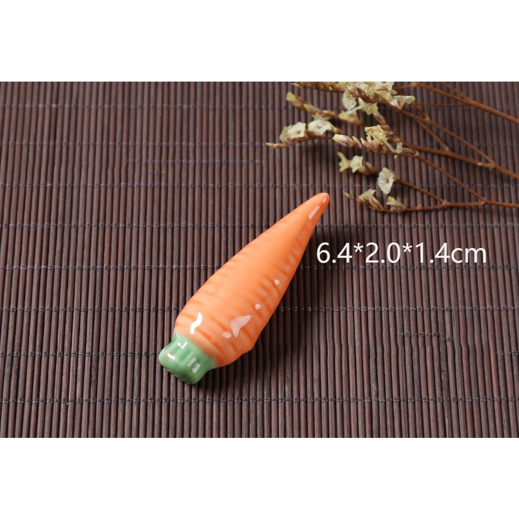Gác Đũa Gốm Hình Rau Củ