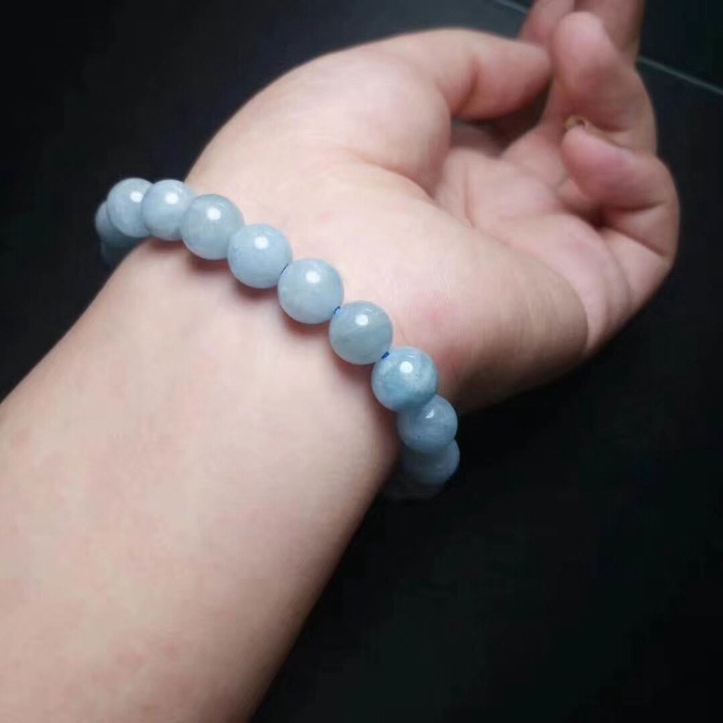 Chuỗi Vòng AQUAMARlN Tự Nhiên - Phong Thủy Thành Đô