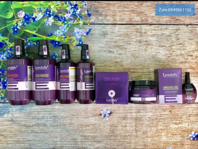 Hấp ủ Lusstaly Vitamin E Collagen 500ml