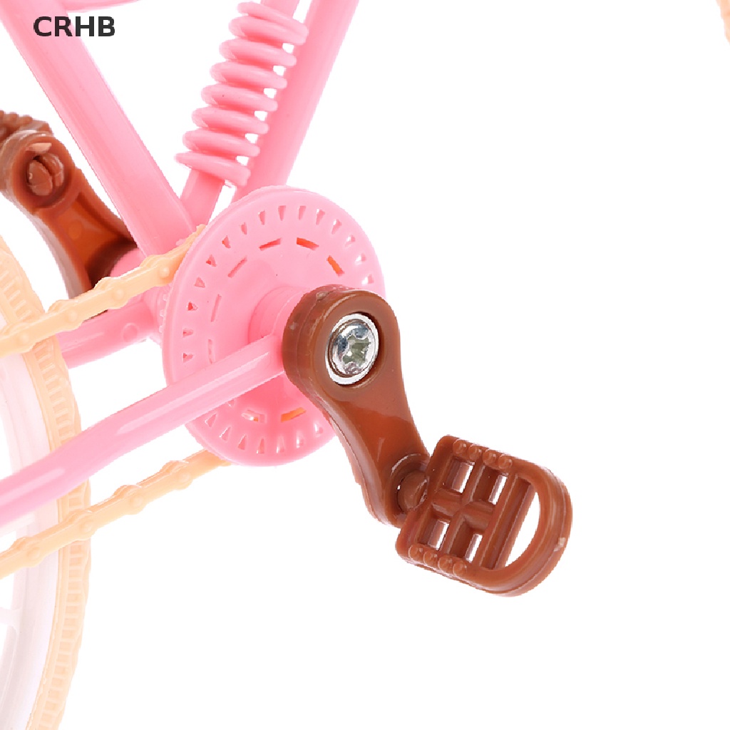 Crhb 1 Bộ Mô Hình Xe Đạp Bằng Nhựa Tỉ Lệ 1 / 6 Mới