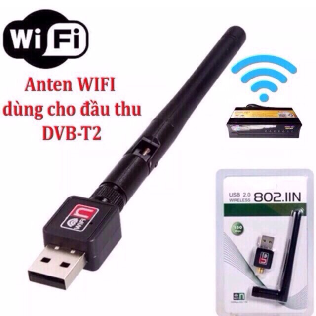 USB thu wifi dùng cho đầu kts xem youtube iptv