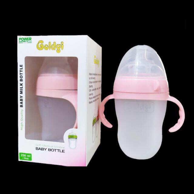 BÌNH SỮA SILICON GOLDGI MỸ 150ml/250ml