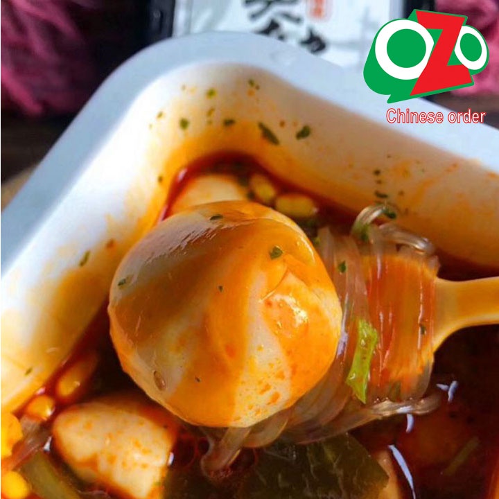 Thùng 12 hộp Miến hải sản siêu ngon 154g - Lẩu cốc viên Phomai chảy