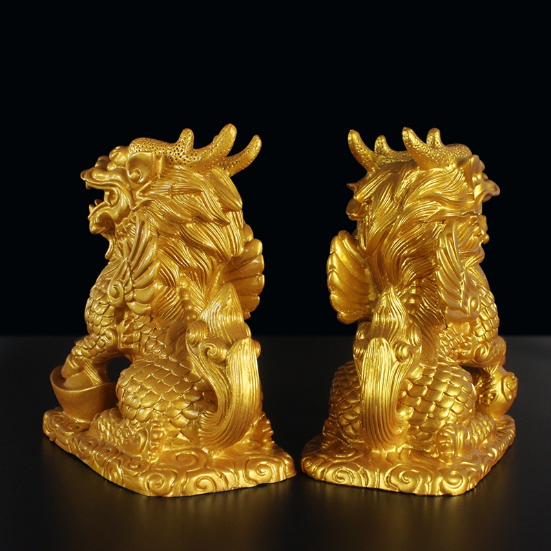 Bộ 2 Tượng May Mắn Dùng Để Trang Trí