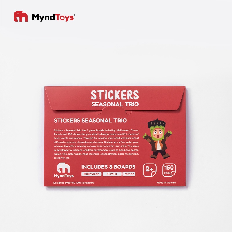 Đồ chơi ghép hình MyndToys - Sticker Natural Habitats - Dozkidz