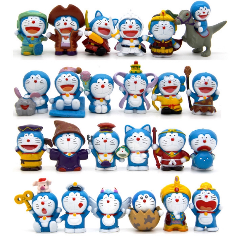 Bộ 24 Mô Hình Nhân Vật Doraemon