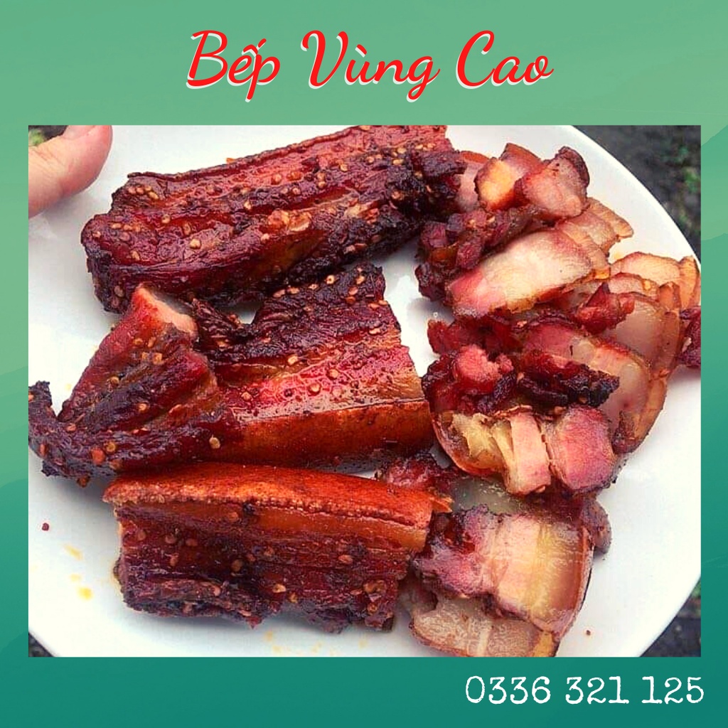 Thịt Ba Chỉ Gác Bếp - Túi 500Gr - Thơm Ngon Đậm Đà