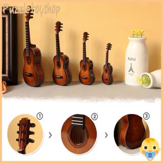 Mô Hình Đàn Guitar Mini Bằng Gỗ