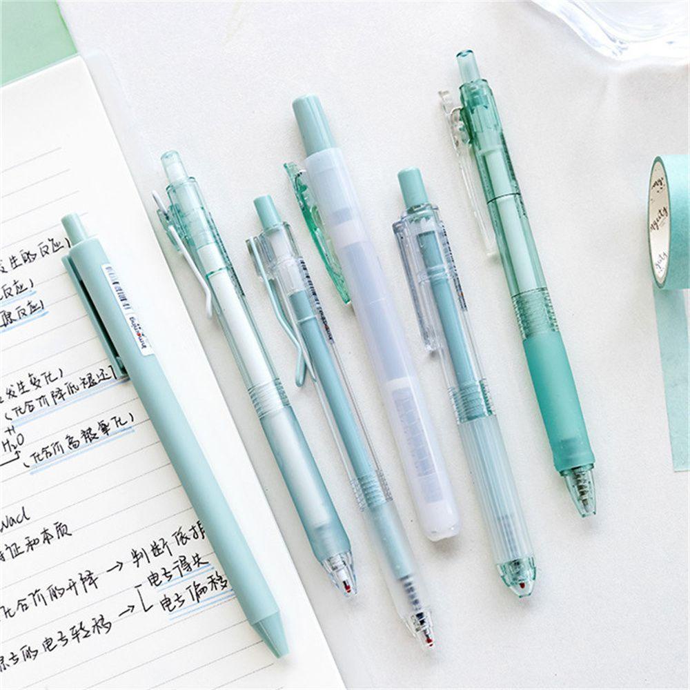 Set 6 Bút Mực Đen Kiểu Dáng Đáng Yêu