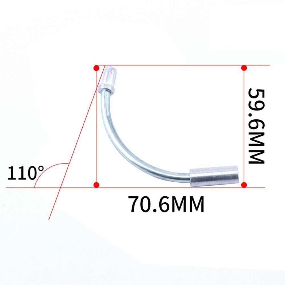 Bộ 10 Ống Dẫn Phanh Xe Đạp Gấp Được 90 Độ 110 Độ DANILO