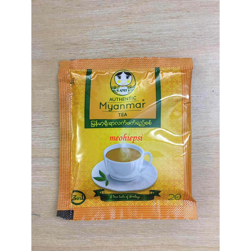 Gói dùng thử - trà sữa Myanmar Authentic - 20gr