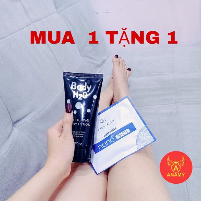 [Mua 1 tặng 1] Kem Dưỡng Da Toàn Thân Body H20 kích trắng kích nện Lotion chính hãng