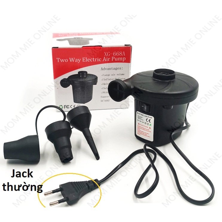 Bơm điện hai chiều bơm và hút chân không - K00808