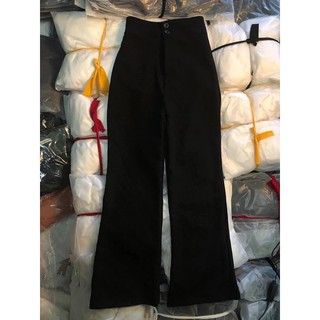 Quần loe cạp cao 2 nút (Ảnh thật shop chụp)
