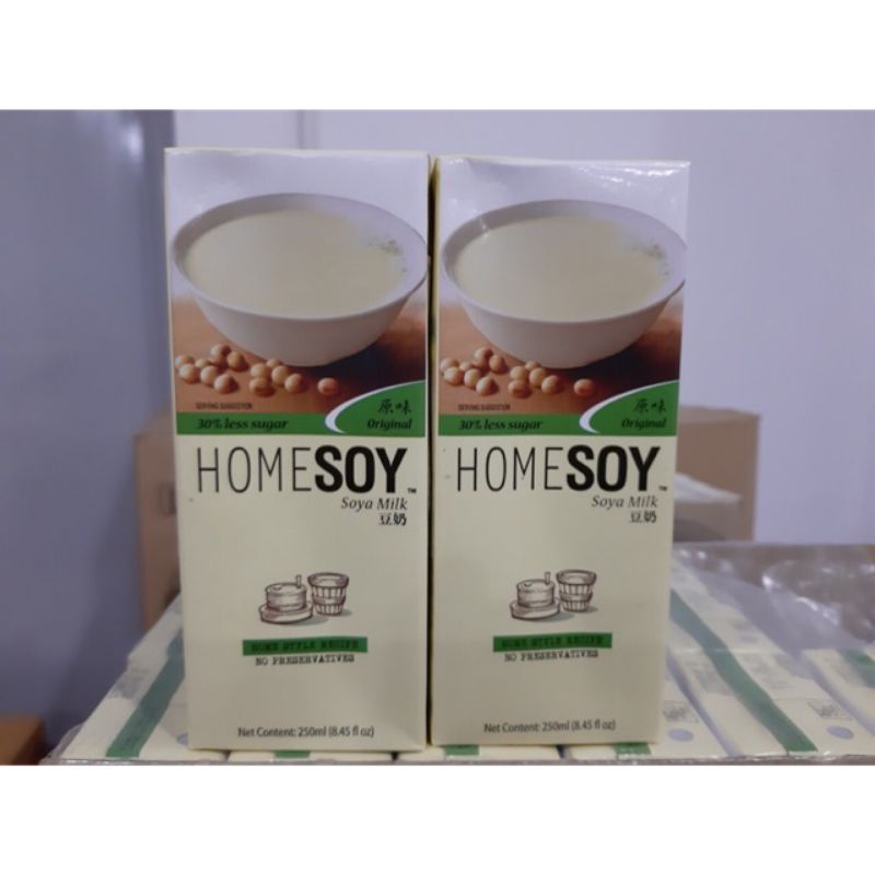 1 THÙNG SỮA ĐẬU NÀNH HOMESOY VỊ DƯA LƯỚI 250mlx 24 hộp