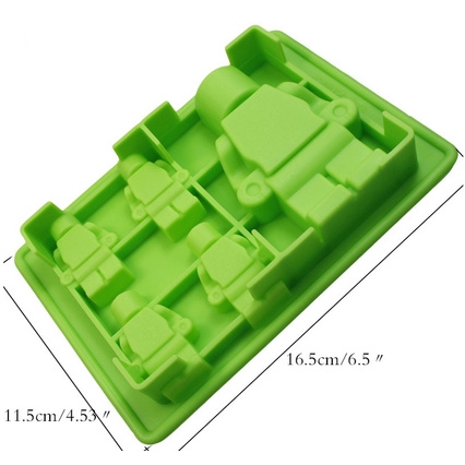Khuôn silicone làm chocolate hình lego