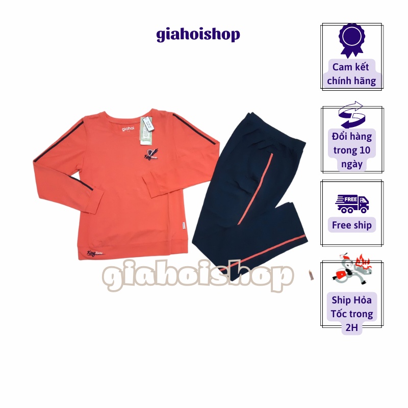 Bộ đồ nữ,bộ mặc nhà thu đông Gia Hồi mẫu Kinglogo
