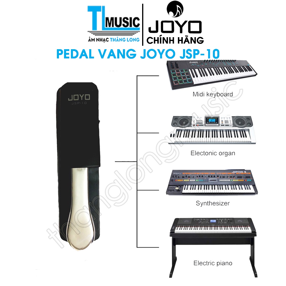 [Chínhhãng]ChânđạpPedalSustainJOYOJSP-10chođànPiano,ElectricKeyboards(Organ)