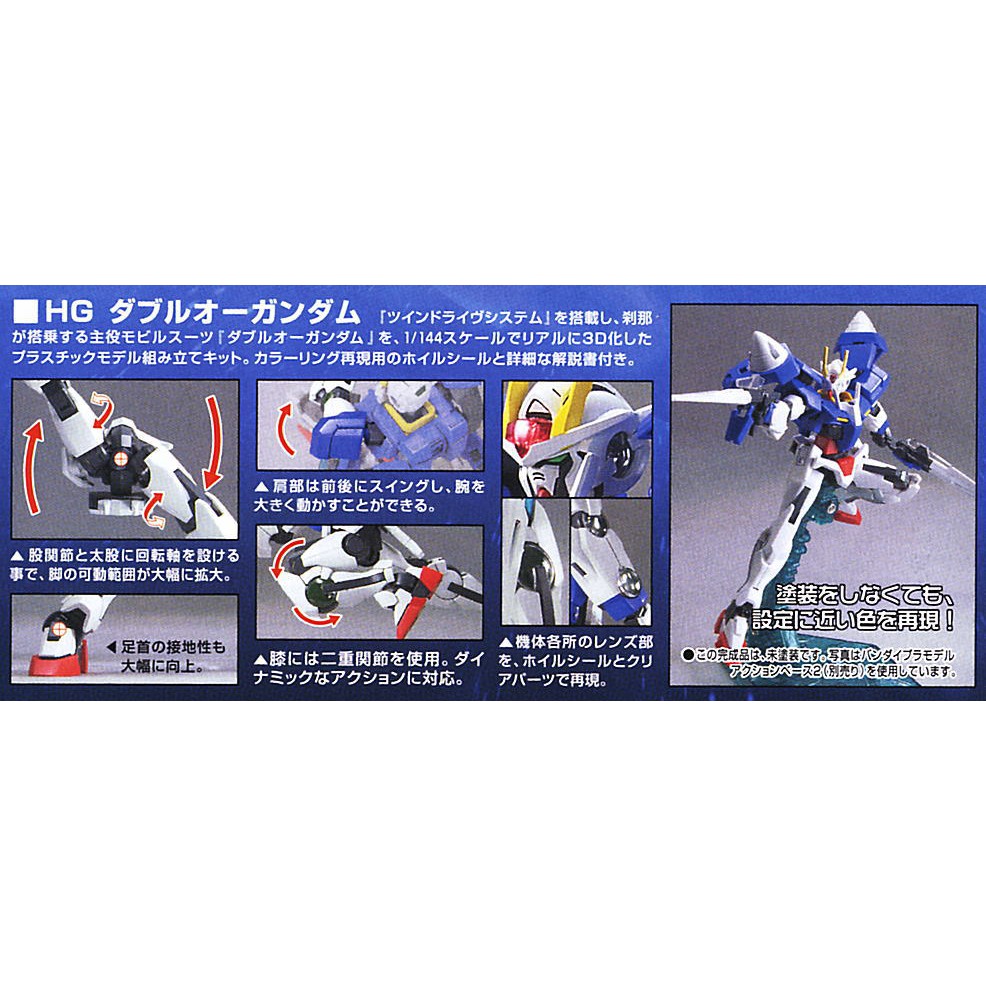 [HG] Mô hình Gundam 00 Raiser + GN Sword III N-0000+GNR-010 (HG)