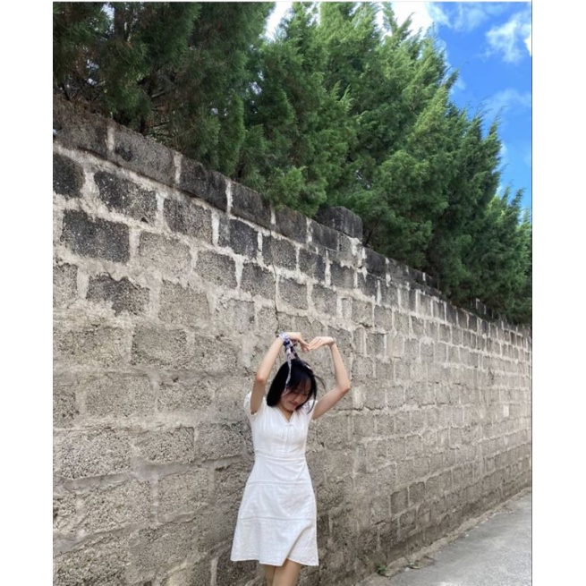 Pass Váy GUMAC trắng size S