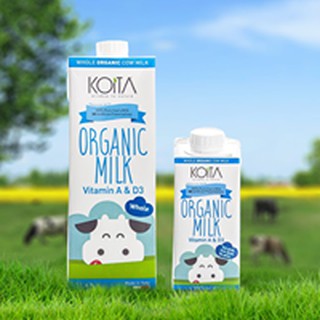 Sữa bò hữu cơ nguyên kem Koita