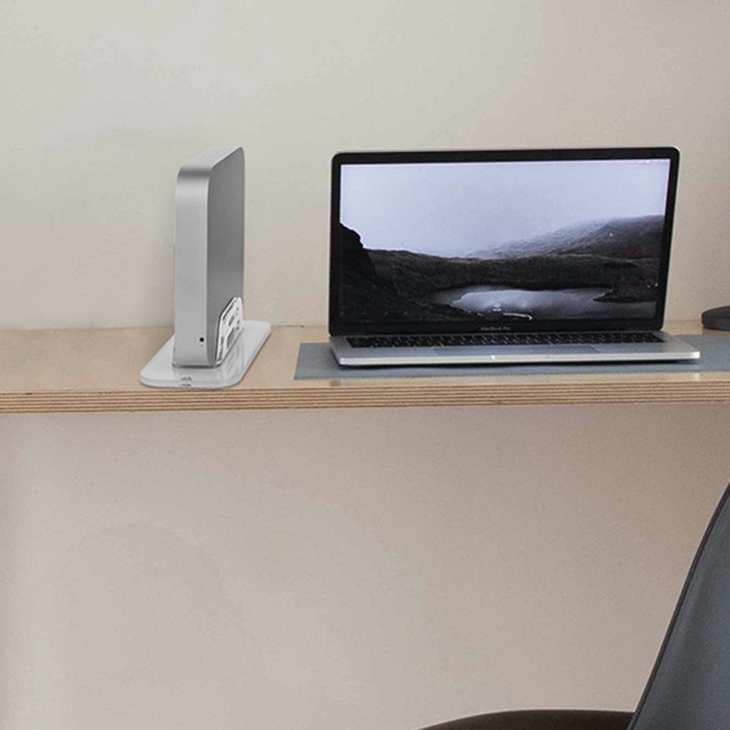 Giá Đỡ Laptop Đa Năng Trong Suốt Bằng Acrylic Cho Mac-Mini 2010-2020