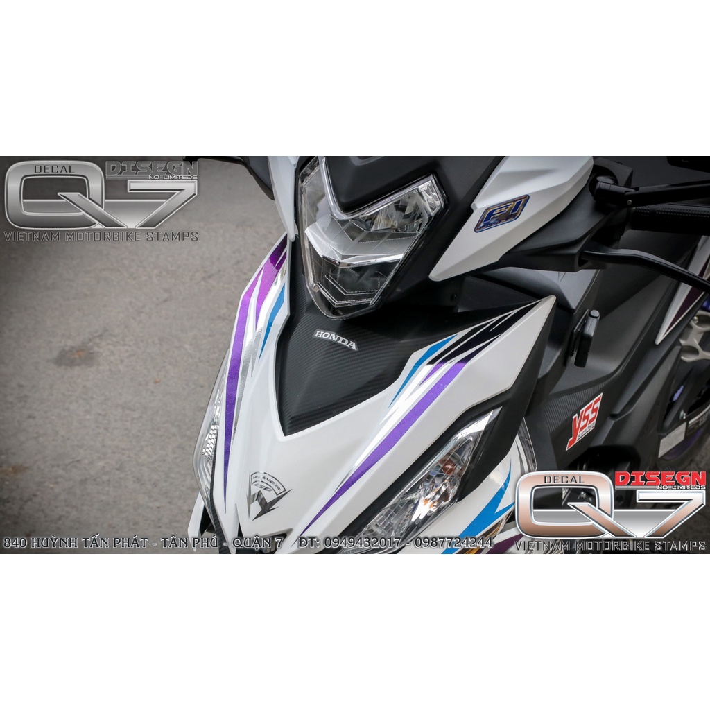 Tem Rời WINNER V1 ZIN XE TRẮNG