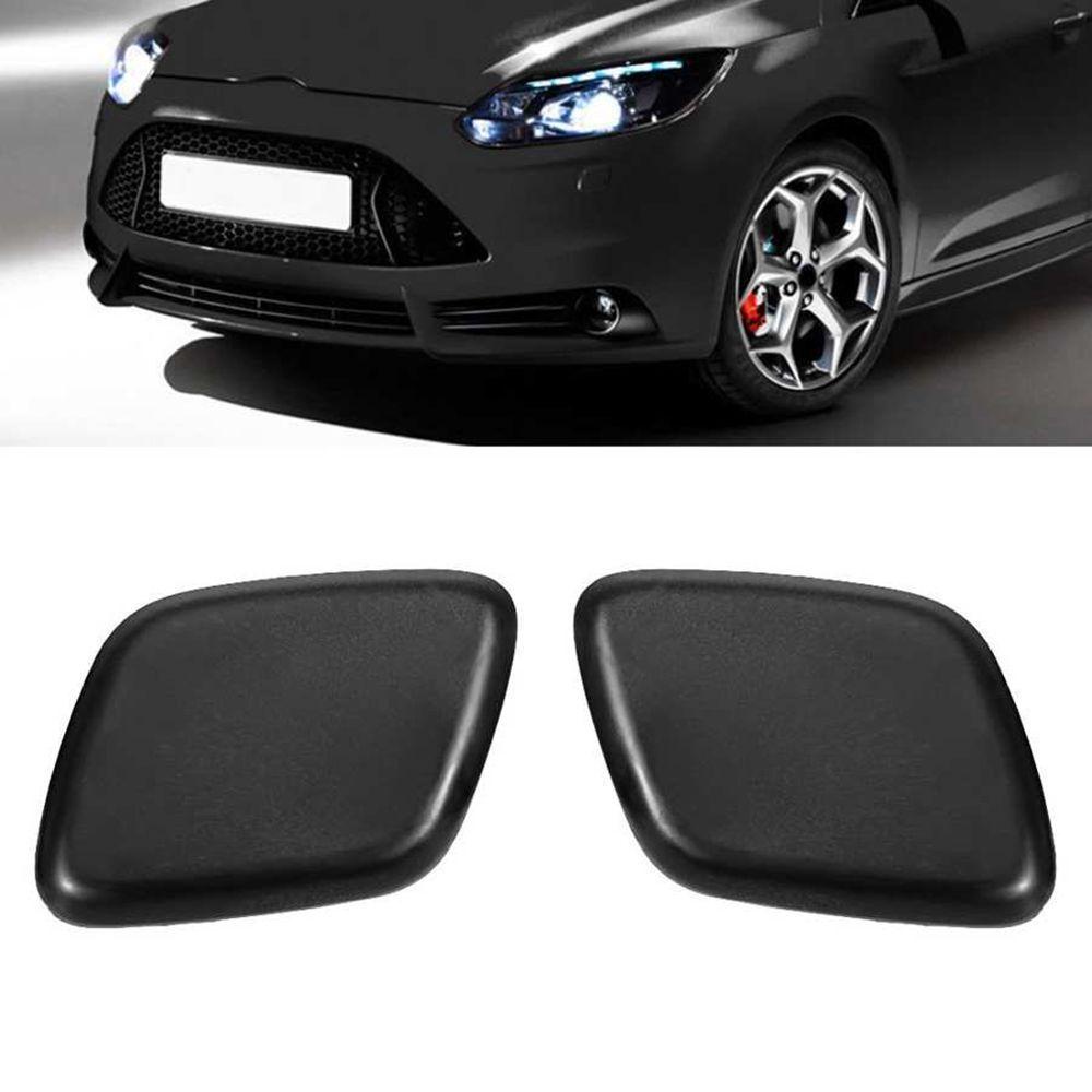 MYRONGVN Nắp Đậy Đèn Pha Xe Hơi Màu Đen Chuyên Dụng Cho Ford Focus 2012 2013 2014