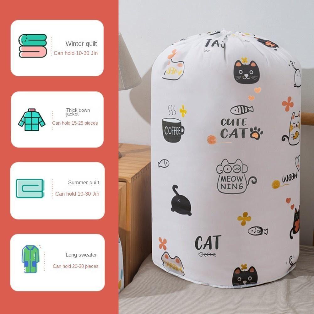 Giỏ Đựng Đồ Chơi / Chăn Mền Hình Trụ Có Thể Gấp Gọn Tiện Lợi