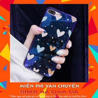 Ốp lưng trái tim dẻo bóng iphone 6 6plus 7 7plus 8 8plus