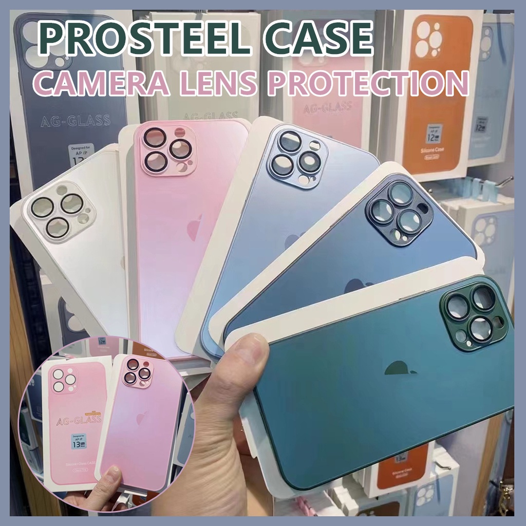 Ốp lưng PROSTEEL Kính Cường Lực Chống Sốc + Chống Sốc Silicone Cho iPhone 11 12 13 Pro Max 11 Pro 12 Pro Max 11 Pro Max