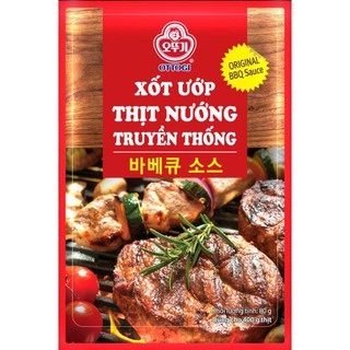 Sốt Ướp Thịt Nướng Truyền Thống/ Sốt Me/ Sườn Nướng Ottogi Gói 80gr