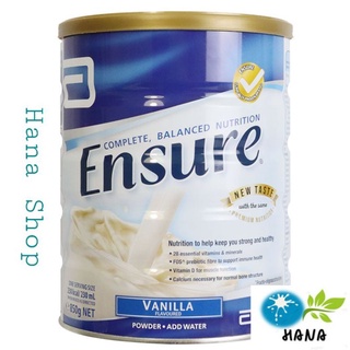 Sữa bột ensure úc 850g vị vani