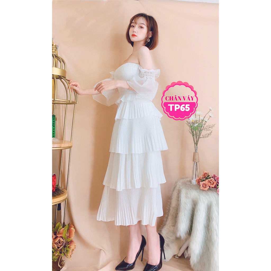 CHÂN VÁY XẾP LI TẦNG DÀI -  CHÂN VÁY TẦNG XINH XẮN TP65 ⚡FREESHIP⚡100% ẢNH THẬT⚡ NN CHUYÊN SỈ - NN STORE | BigBuy360 - bigbuy360.vn