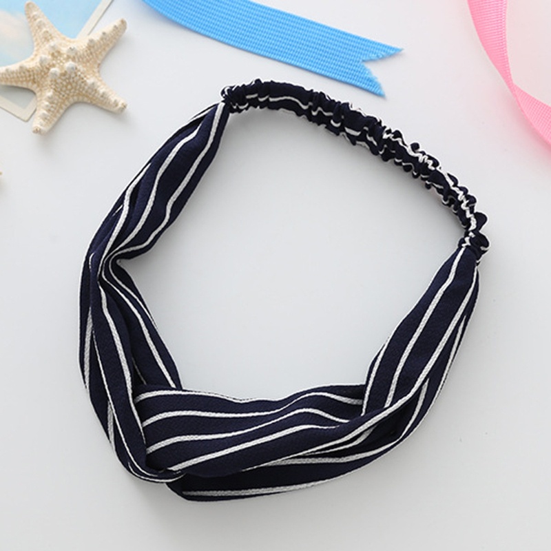 Băng Đô Co Giãn Họa Tiết Hoa Phong Cách Boho Cho Nữ