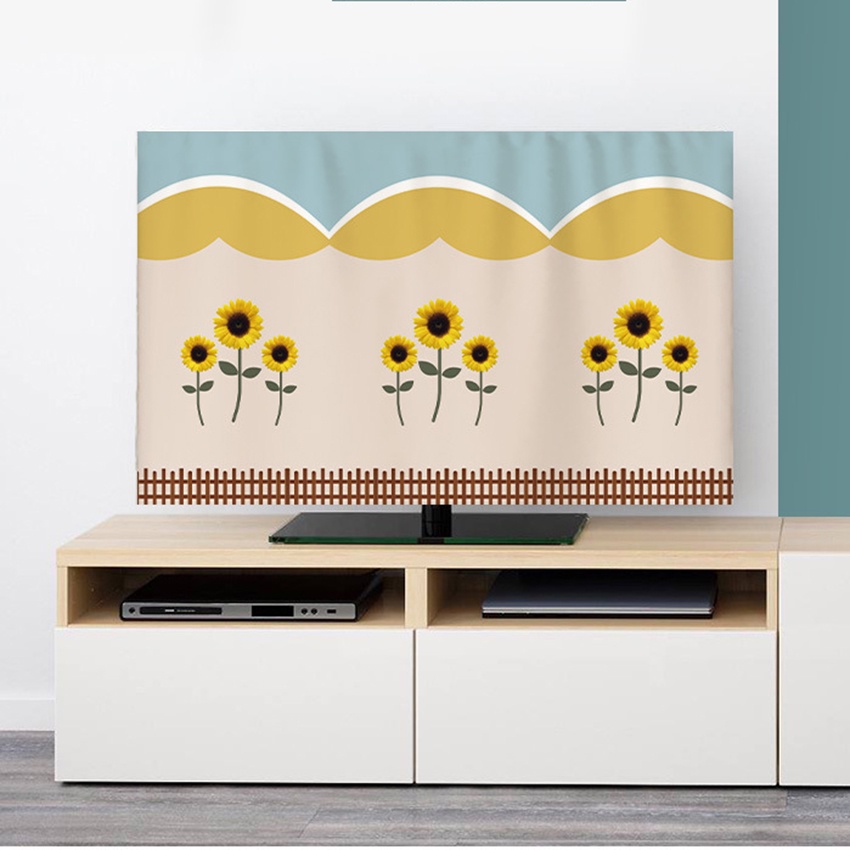Tấm Phủ tv 42 inches 32 inches 50 Inch 55 inches 65 inches Họa Tiết Hoạt Hình