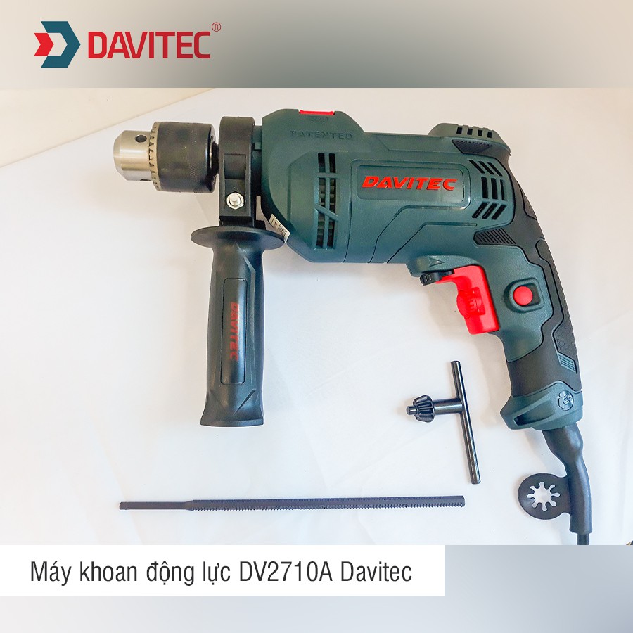 Máy khoan động lực 13mm DV2710A  - Hàng chính hãng, bảo hành 6 tháng