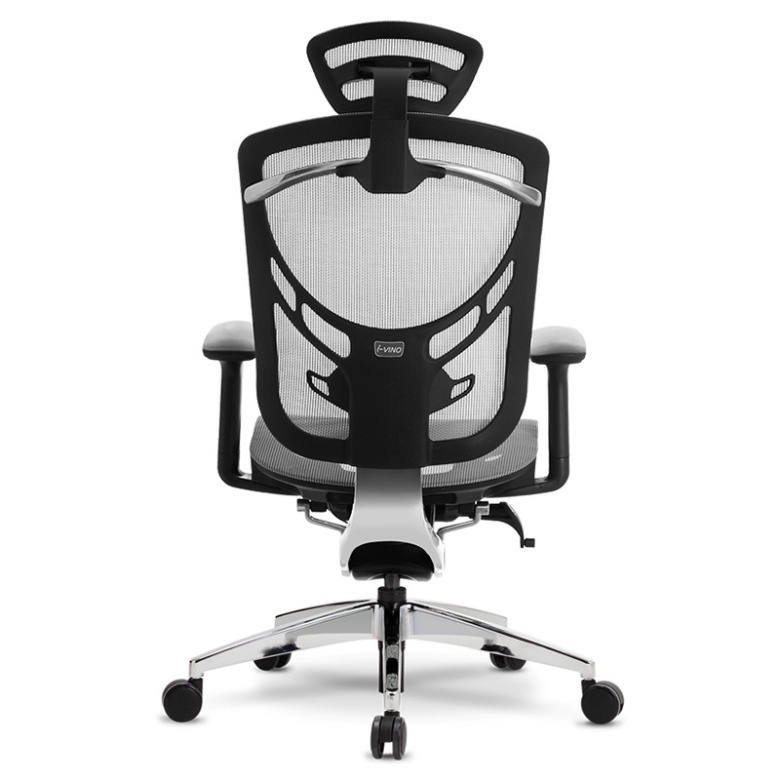 Ghế Ergonomic Công Thái Học GTChair Dvary Ivino Xám 5D - Tay cầm 5D