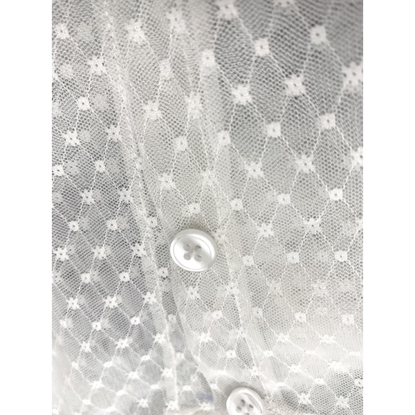 Áo cardigan tay dài ren lưới mỏng xuyên thấu Dalla Saigon | BigBuy360 - bigbuy360.vn