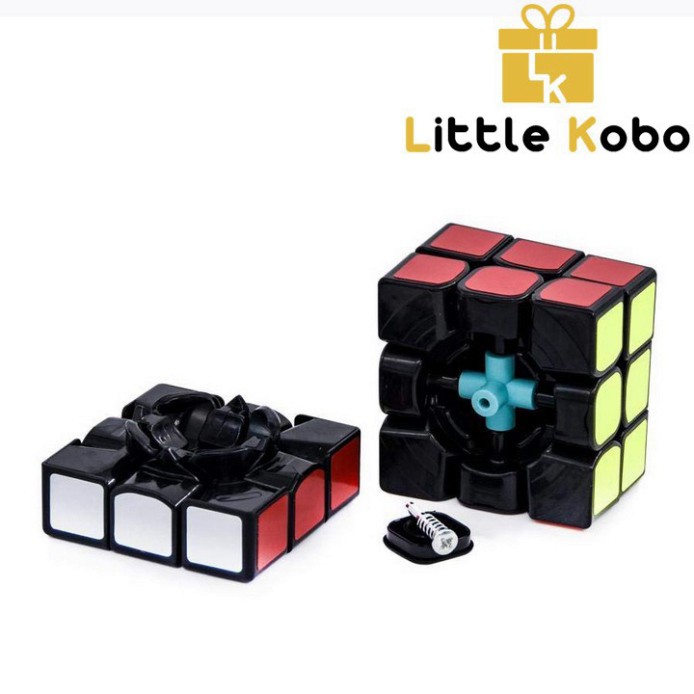 S13 FKC Rubik 3x3 YJ GuanLong V3 YongJun Viền Đen Rubic 3 Tầng Đồ Chơi Trí Tuệ 52 S13