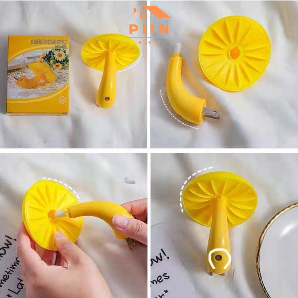 Đèn ngủ hình cây nấm cảm ứng ánh sáng dịu nhẹ dễ đi vào giấc ngủ, đèn led màu vàng PIIN HOUSE
