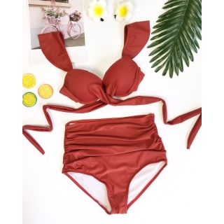Bikini cánh tiên đỏ gạch