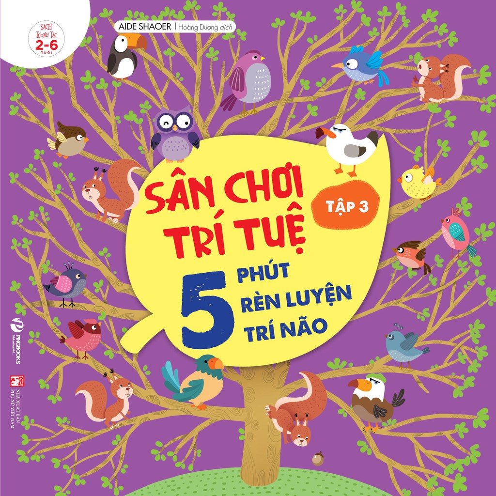 Sách Sân Chơi Trí Tuệ 5 Phút Rèn Luyện Trí Não Trọn bộ 4 tập