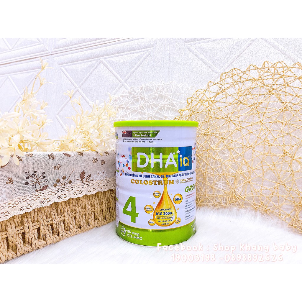 Sữa bột DHA IQ 900g - Shop Khang Baby