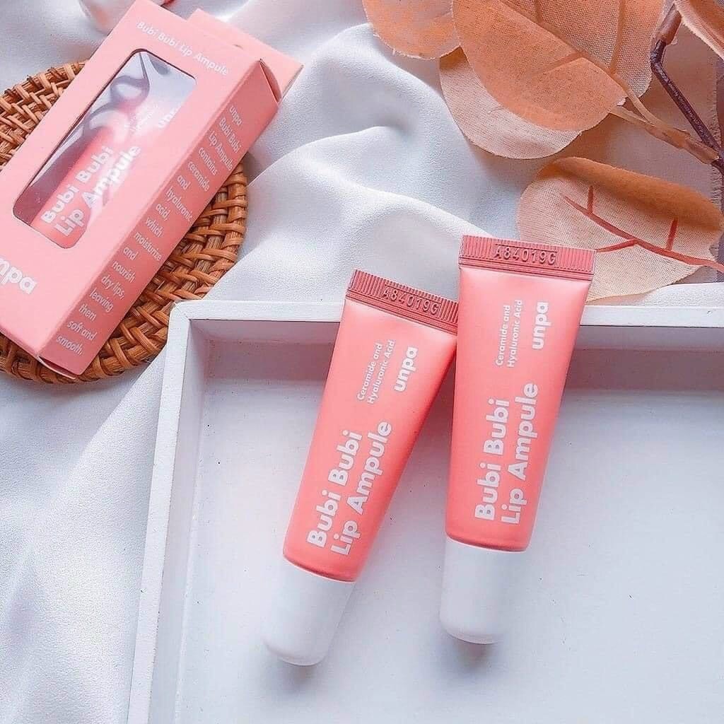 Son Dưỡng Dưỡng Ẩm Cho Môi Căng Mọng Unpa Bubi Bubi Lip Ampoule 10g