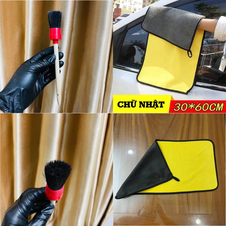 RỬA XE KHÔNG CHẠM BZ + BÌNH XỊT BỌT TUYẾT + DỤNG CỤ RỬA XE TẠI NHÀ