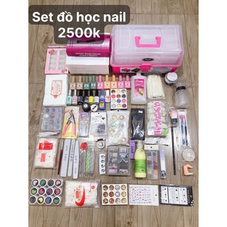 Combo đồ nails 50 món từ cơ bản đến nâng cao ( tặng phụ kiện trang trí)