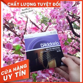 Dây Đàn Guitar Acoustic D'daadarío MMS Hình Thật Size 11 - 52 Âm Thanh trong rất êm tay