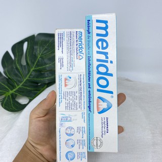Kem đánh răng Meridol 75ml giúp trắng răng thơm miệng
