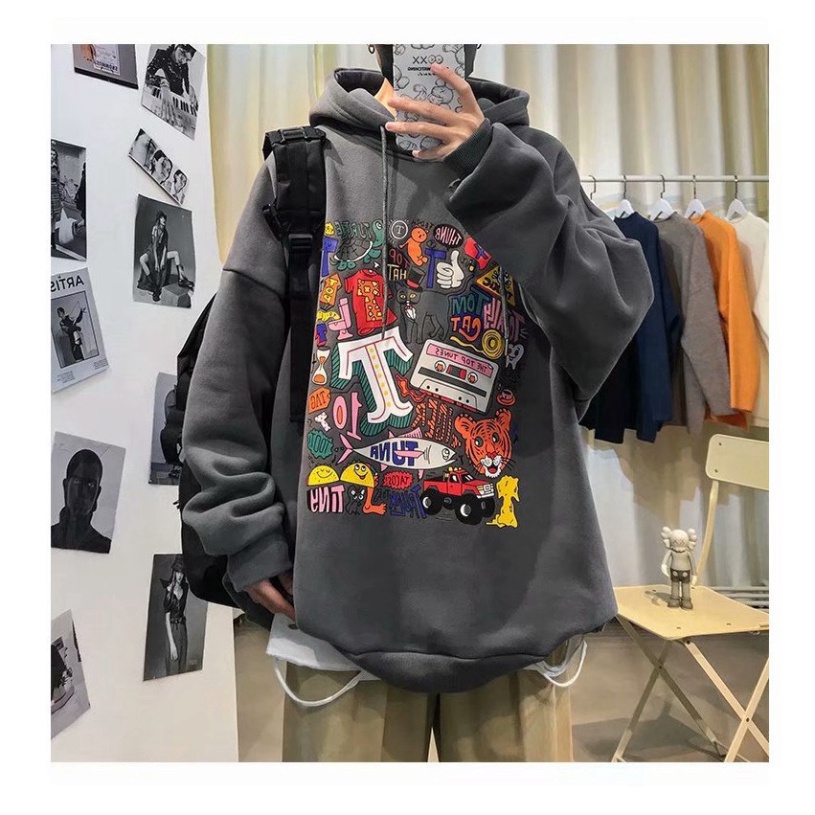 Áo HOODIE chất nỉ bên trong có lót bông ấm - UNISEX NAM NỮ form chuẩn | BigBuy360 - bigbuy360.vn